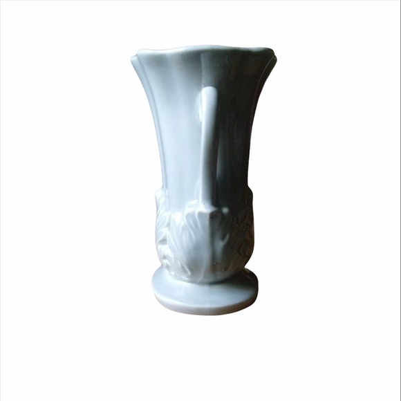 Vtg Mid Century Modern RED WING Acanthus Vase - Picture 2 of 5